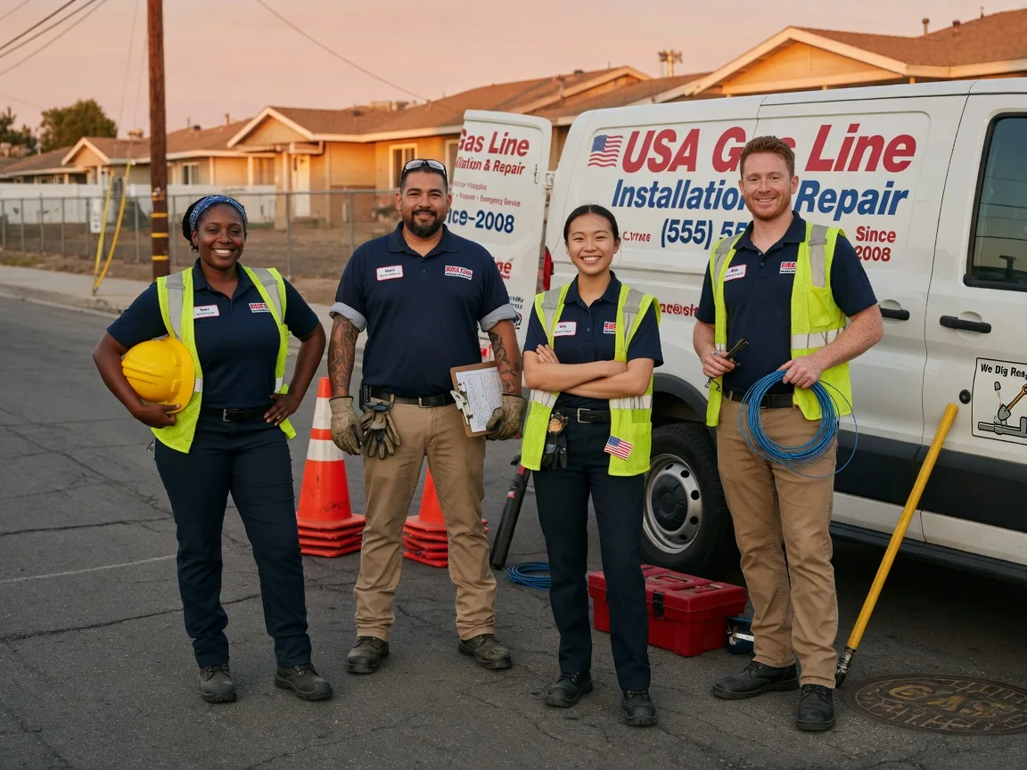 Gas Line Installation company in Berwick, LA
